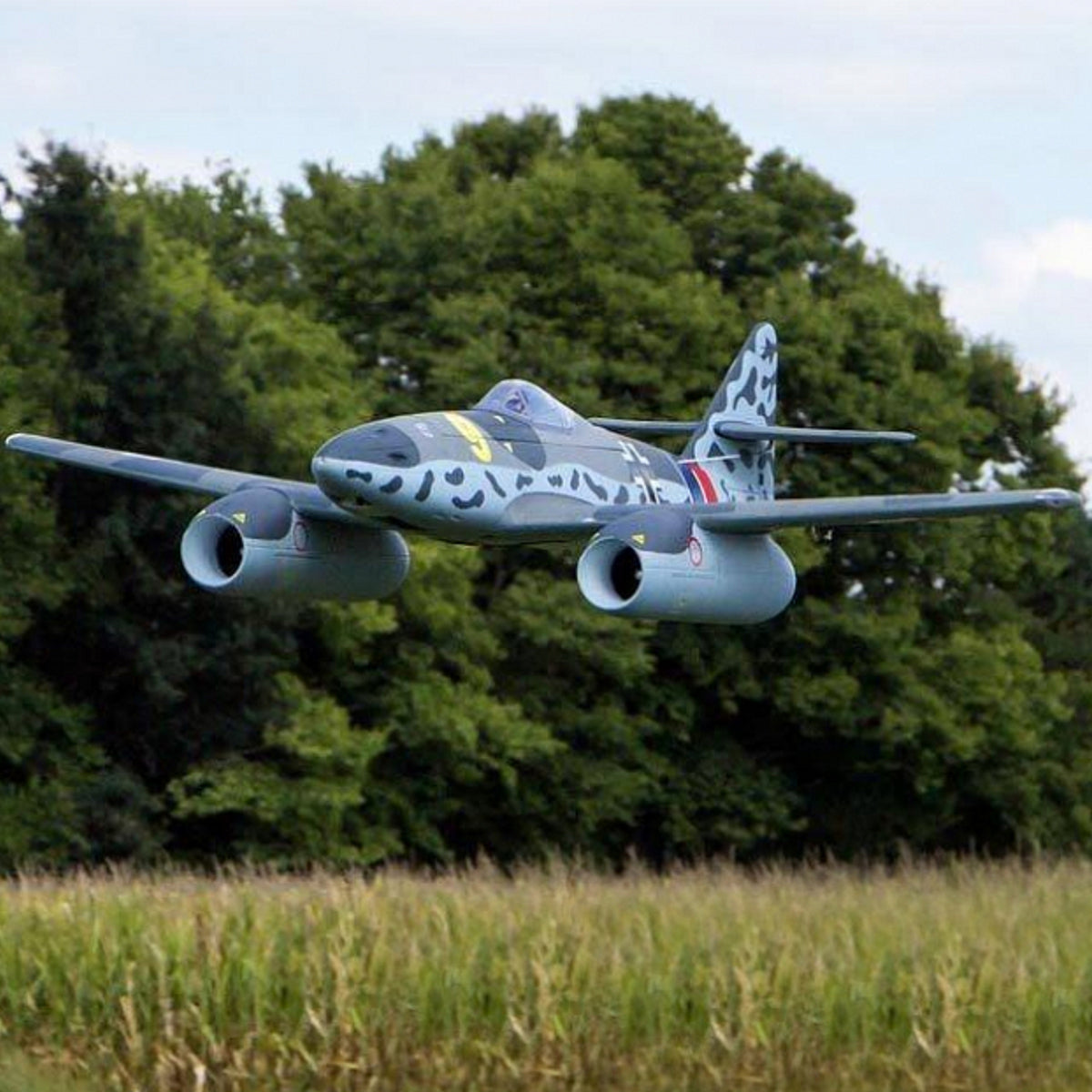 Dynam 1.5m Messerschmitt Me-262 V2 4S Twin 70mm EDF RC Jet