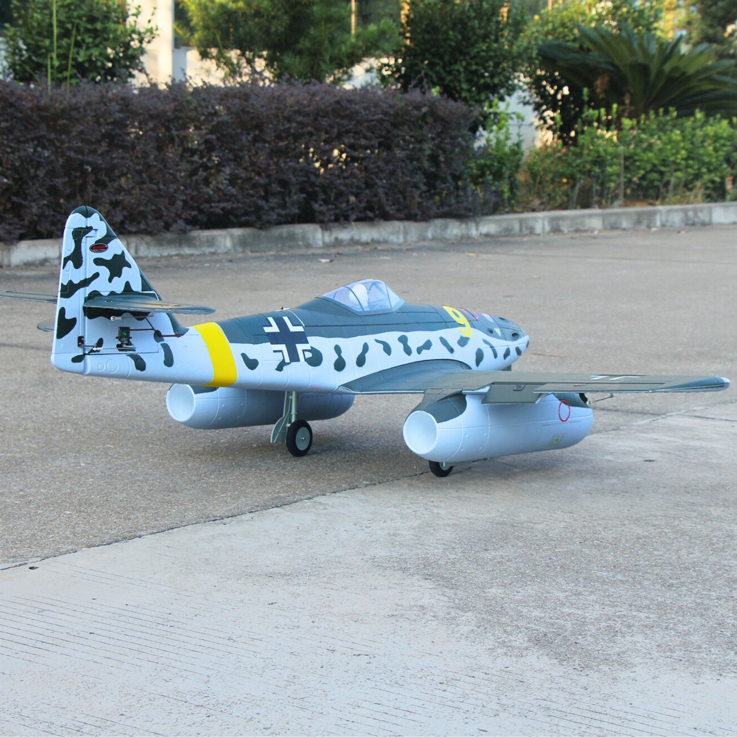 Dynam Messerschmitt Me-262 V3 6S 12-Blade Twin 70mm EDF Jet 1.5m w/ Flaps