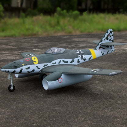 Dynam Messerschmitt Me-262 V3 6S 12-Blade Twin 70mm EDF Jet 1.5m w/ Flaps