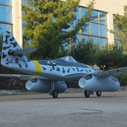 Dynam Messerschmitt Me-262 V3 6S 12-Blade Twin 70mm EDF Jet 1.5m w/ Flaps