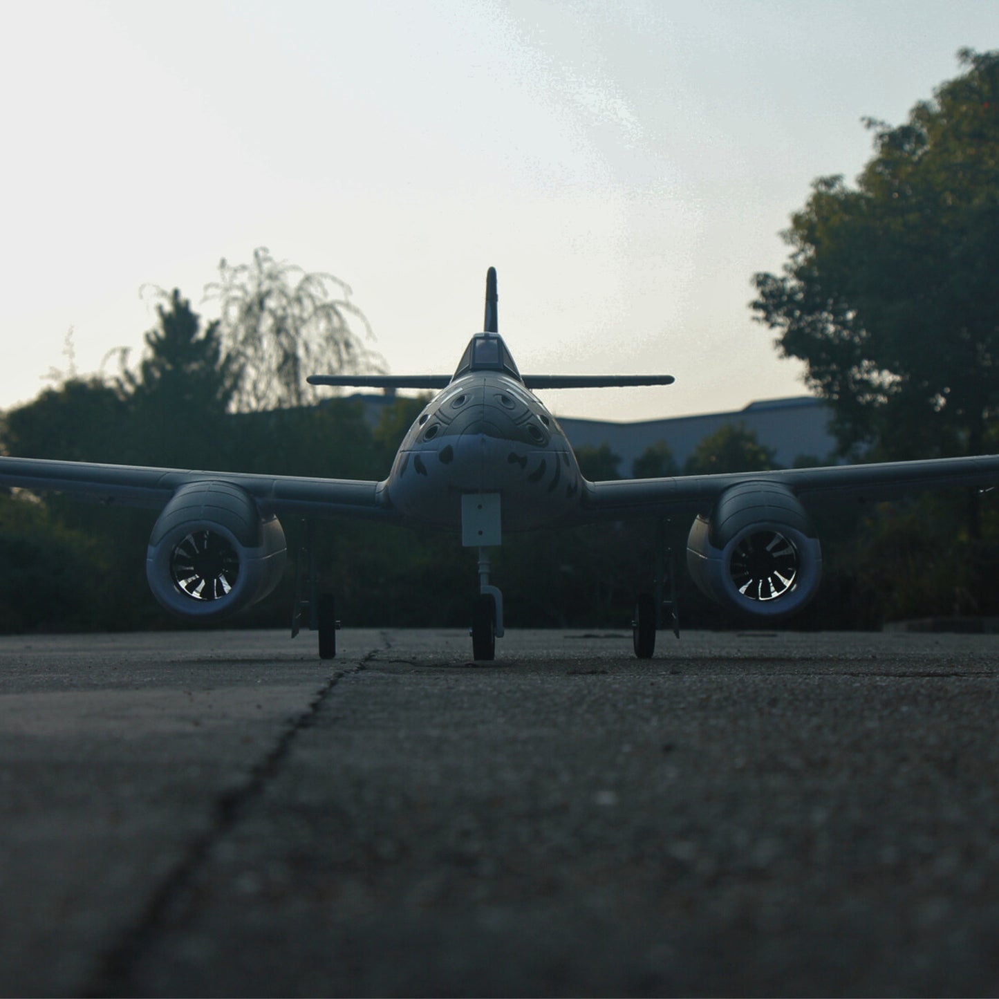 Dynam Messerschmitt Me-262 V3 6S 12-Blade Twin 70mm EDF Jet 1.5m w/ Flaps