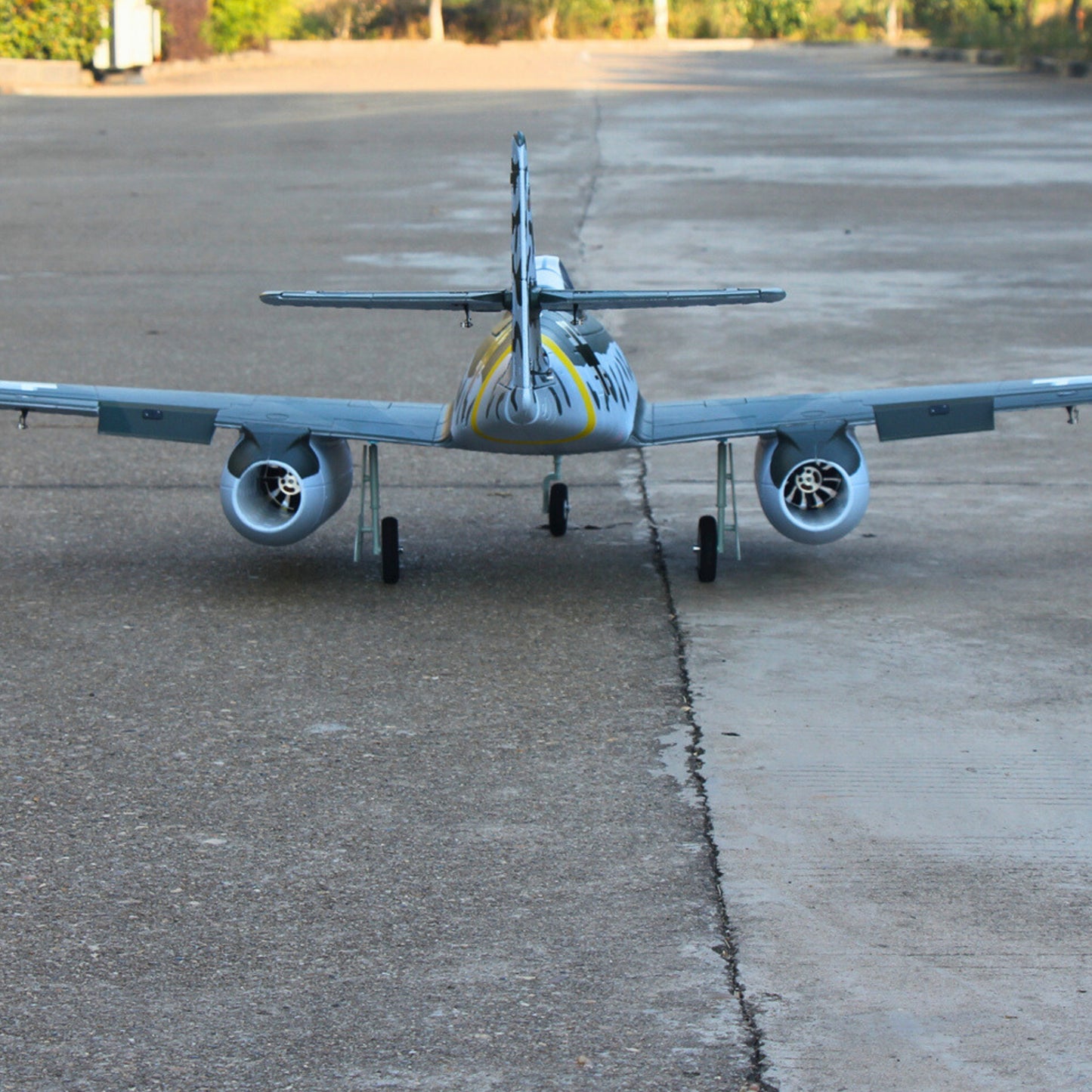 Dynam Messerschmitt Me-262 V3 6S 12-Blade Twin 70mm EDF Jet 1.5m w/ Flaps