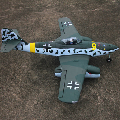 Dynam Messerschmitt Me-262 V3 6S 12-Blade Twin 70mm EDF Jet 1.5m w/ Flaps