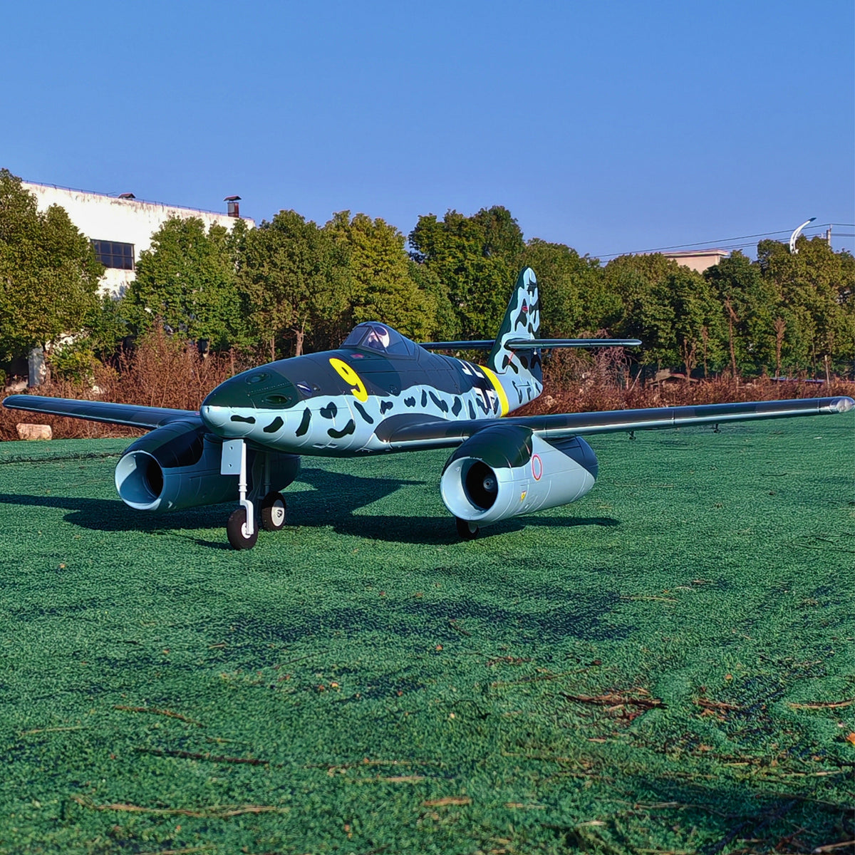 Dynam Messerschmitt Me-262 V3 6S 12-Blade 70mm RC EDF Jet 1.5m