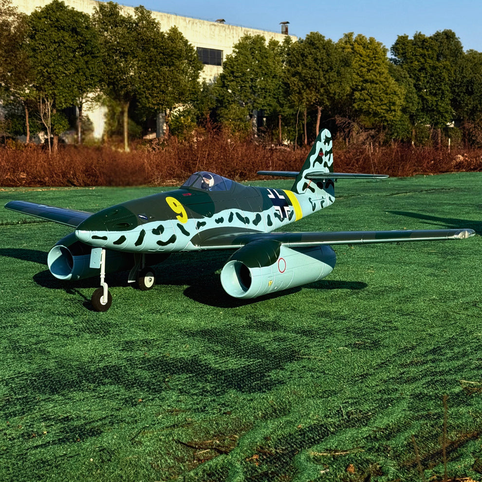 Dynam Messerschmitt Me-262 V3 6S 12-Blade 70mm RC EDF Jet 1.5m