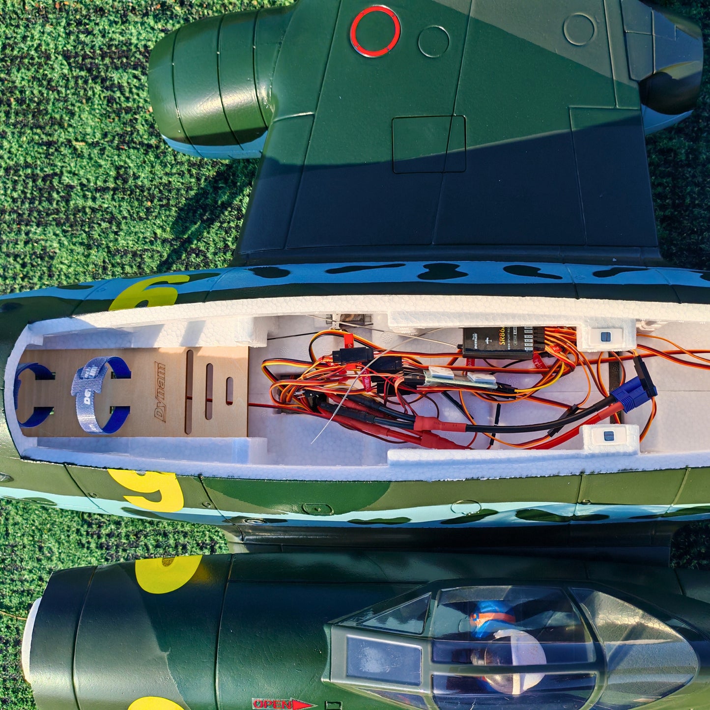 Dynam-Messerschmitt-Me-262-V3-6S-12-Blade-Twin-70mm-EDF-RC-Jet-1.5m-Flaps-SRTF-DY8950V3_38