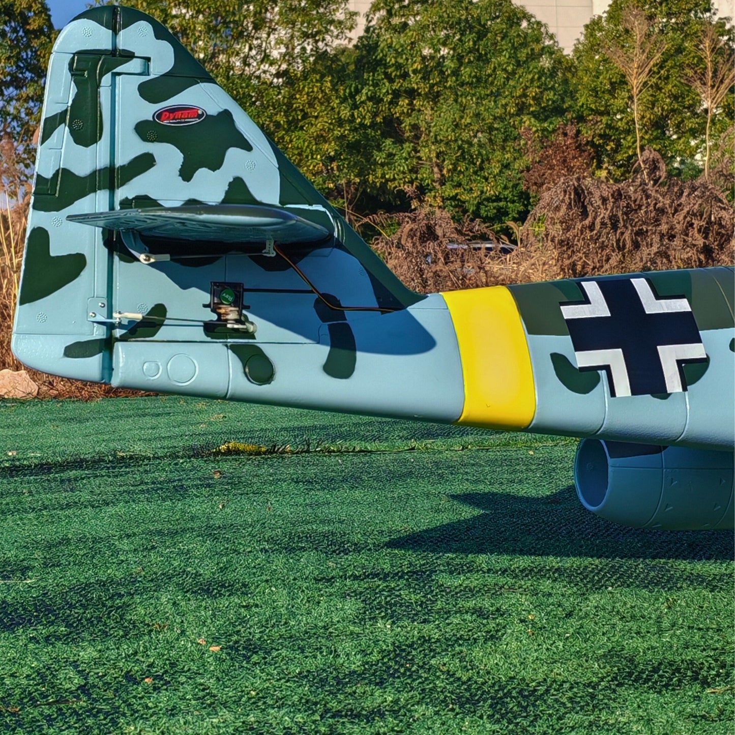 Dynam-Messerschmitt-Me-262-V3-6S-12-Blade-Twin-70mm-EDF-RC-Jet-1.5m-Flaps-SRTF-DY8950V3_54