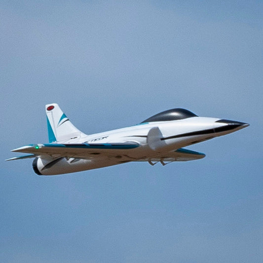 Pre-Order Dynam Meteor V4 Blue 12-Blade 4S 70mm RC Beginner EDF Jet w/ Flaps