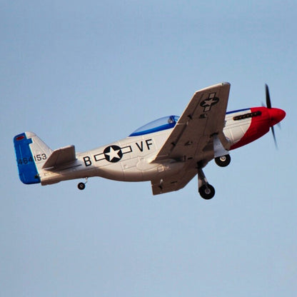 Dynam P-51 Mustang V2 Fred Glover RC Krigsfugl 1200mm Vingefang