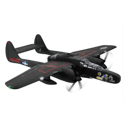 Dynam 1.5m P-61 Black Widow 4S Twin-Engine RC Warbird w/ Flaps