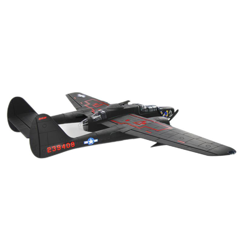 Dynam 1.5m P-61 Black Widow 4S Twin-Engine RC Warbird w/ Flaps