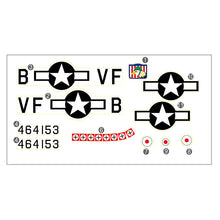 Dynam P51 Mustang V2 Fred Glover-klistermærke