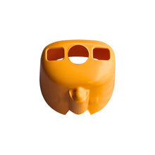 Dynam Piper Super Cub motorhjelm gul