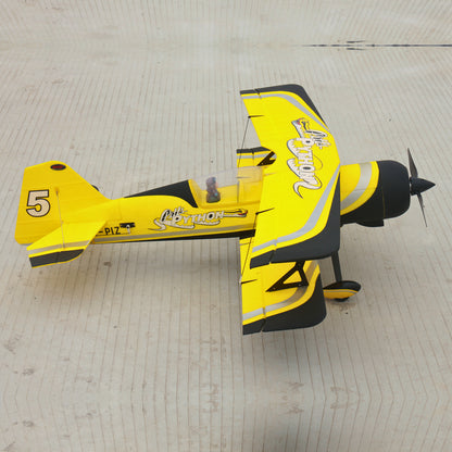 Dynam-Pitts-Python-Model-12-Yellow-4S-Radio-Controlled-Aerobatic-3D-Sport-Biplane-SRTF-DY8947YL