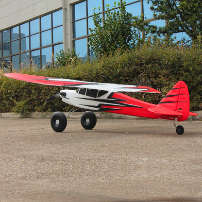 Dynam Primo RC Starter Trainer Rød STOL Bigfoot 4S 1,5m Vingefang med Flaps