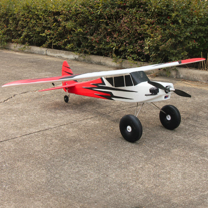Dynam Primo RC Starter Trainer Rød STOL Bigfoot 4S 1,5m Vingefang med Flaps