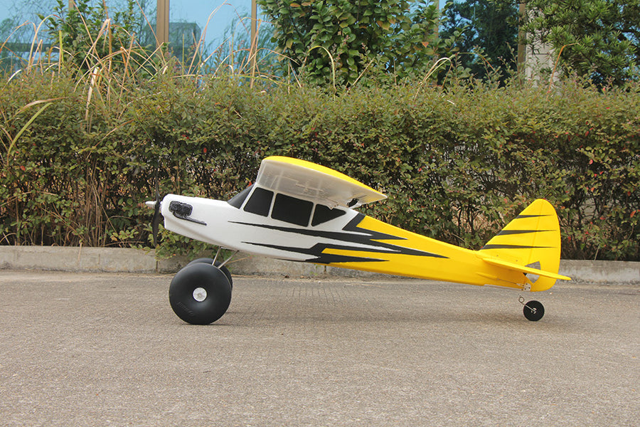 Dynam 1.5m Primo RC Starter Trainer Yellow STOL Bigfoot 4S w/ Flaps