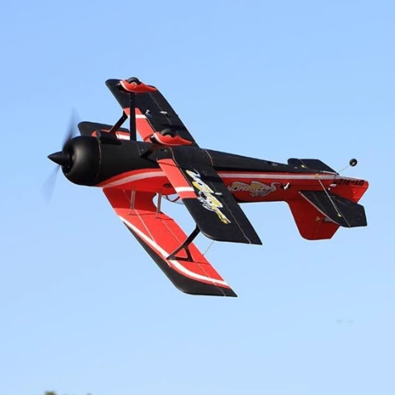 Dynam 1.2m Pitts Python Model 12 Red 4S RC 3D Aerobatic/Sport Biplane