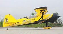 Dynam Pitts Python Model 12 Yellow 4S RC 3D Foam Aerobatic Sport Biplane