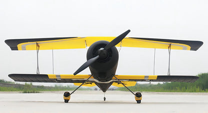 Dynam Pitts Python Model 12 Yellow 4S RC 3D Foam Aerobatic Sport Biplane