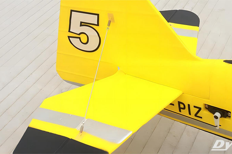 Dynam Pitts Python Model 12 Yellow 4S RC 3D Foam Aerobatic Sport Biplane