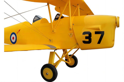 Dynam Tiger Moth DH. 82 V2 Yellow 4S RC Biplane 1.3m Wingspan