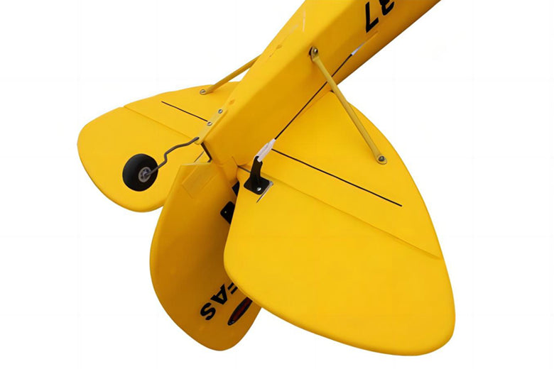 Dynam Tiger Moth DH. 82 V2 Yellow 4S RC Biplane 1.3m Wingspan