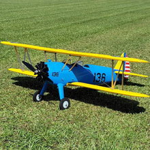 Dynam 1.3m Stearman PT-17 Blue 4S RC Biplane