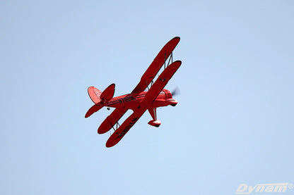Dynam Red 1.3m Waco YMF-5D V2 4S RC Biplane Wingspan