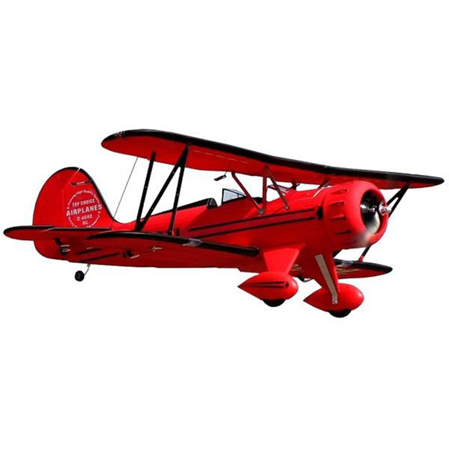 Dynam Red 1.3m Waco YMF-5D V2 4S RC Biplane Wingspan