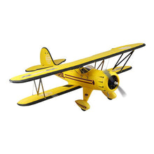 Dynam Waco YMF-5D V2 Yellow 4S RC Biplane 1.3m Wingspan