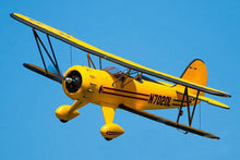 Dynam Yellow Waco YMF-5D V2  4S RC Biplane 1.3m Wingspan