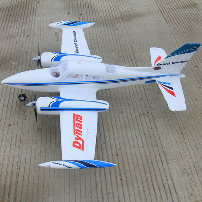 Dynam 1.3m Cessna 310 Grand Cruiser V2 Blue Twin-Motor RC Scale Airplane