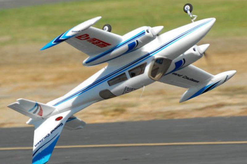 Dynam 1.3m Cessna 310 Grand Cruiser V2 Blue Twin-Motor RC Scale Airplane