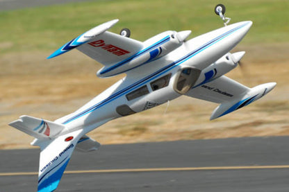 Dynam 1.3m Cessna 310 Grand Cruiser V2 Blue Twin-Motor RC Scale Airplane