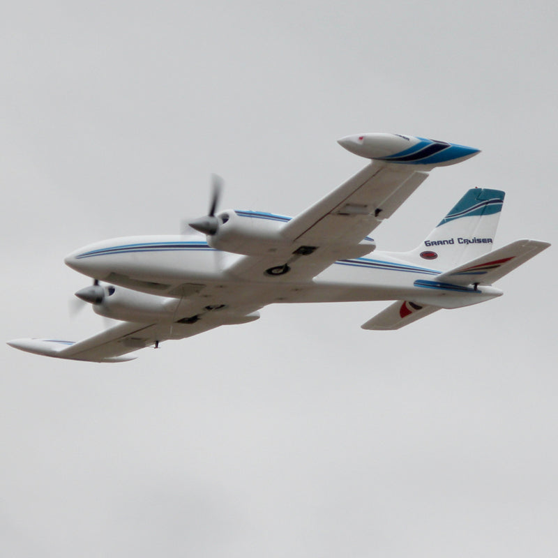 Dynam 1.3m Cessna 310 Grand Cruiser V2 Blue Twin-Motor RC Scale Airplane