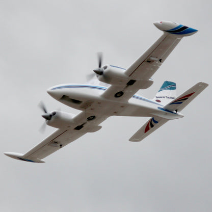 Dynam 1.3m Cessna 310 Grand Cruiser V2 Blue Twin-Motor RC Scale Airplane