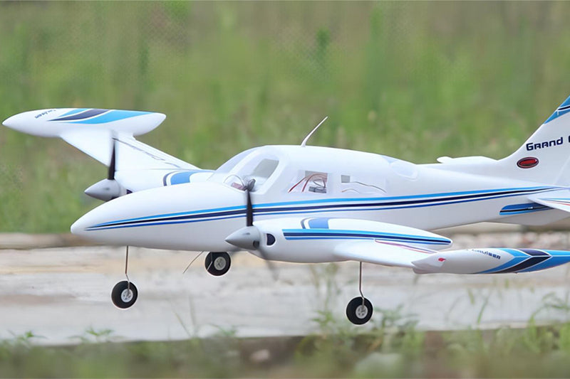 Dynam 1.3m Cessna 310 Grand Cruiser V2 Blue Twin-Motor RC Scale Airplane