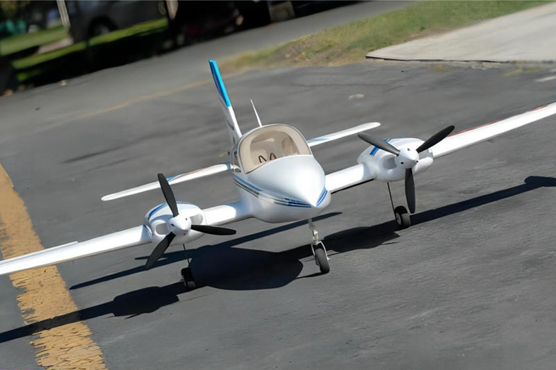 Dynam 1.3m Cessna 310 Grand Cruiser V2 Blue Twin-Motor RC Scale Airplane