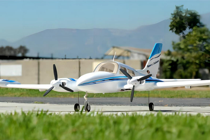 Dynam 1.3m Cessna 310 Grand Cruiser V2 Blue Twin-Motor RC Scale Airplane