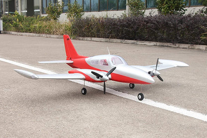 Dynam Cessna 310 Grand Cruiser V2 Red Twin Motor RC Scale Airplane 1.3m