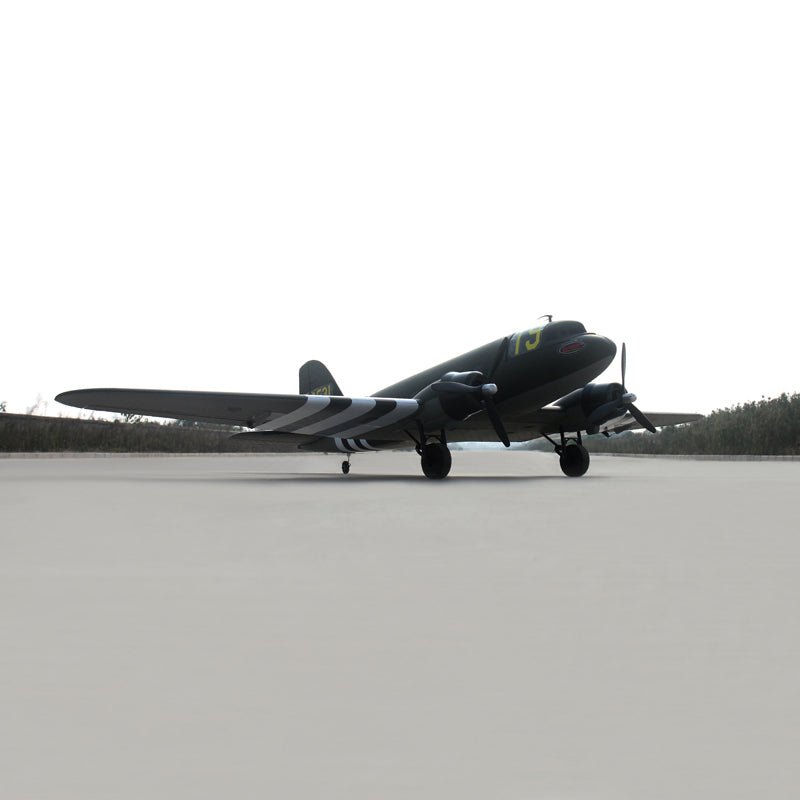 Dynam C-47 Skytrain V2 Green RC Warbird 1.5m Wingspan