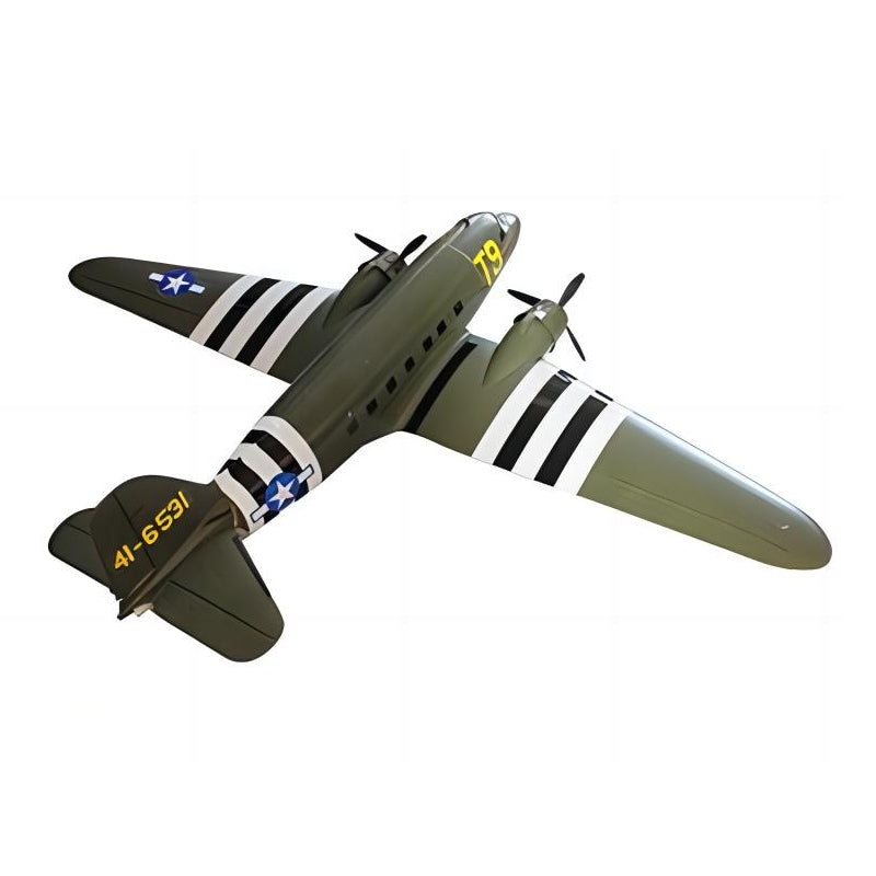 Dynam C-47 Skytrain V2 Green RC Warbird 1.5m Wingspan