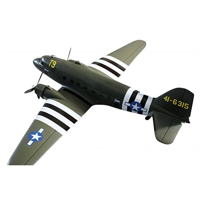Dynam C-47 Skytrain V2 Green RC Warbird 1.5m Wingspan