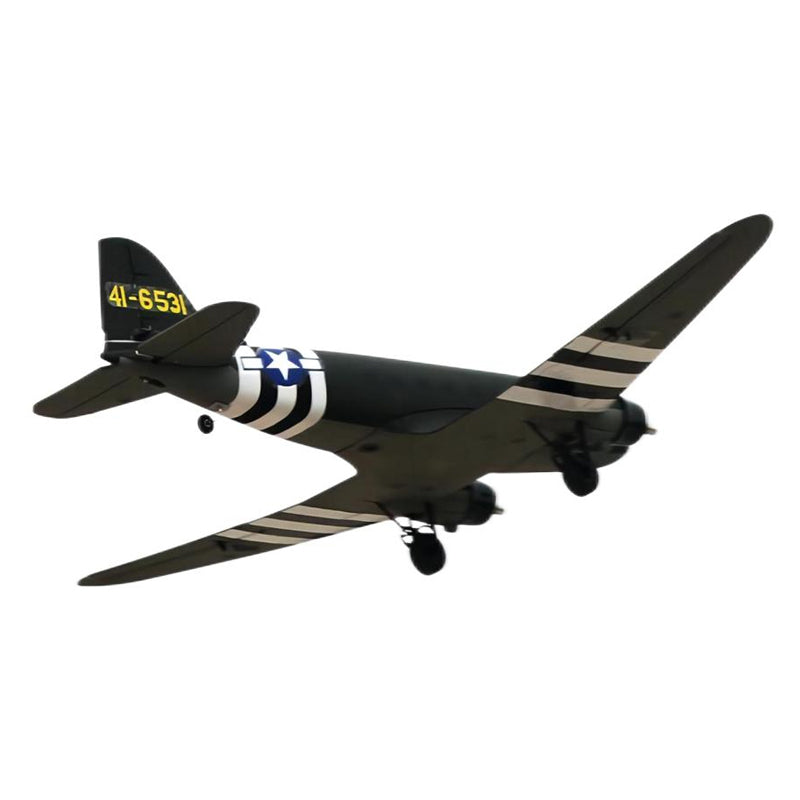 Dynam C-47 Skytrain V2 Green RC Warbird 1.5m Wingspan
