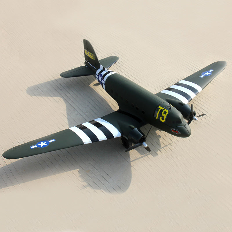 Dynam C-47 Skytrain V2 Green RC Warbird 1.5m Wingspan