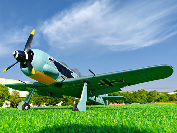 Dynam 1.3m Focke Wulf FW-190 V3 4S RC Warbird w/ Flaps