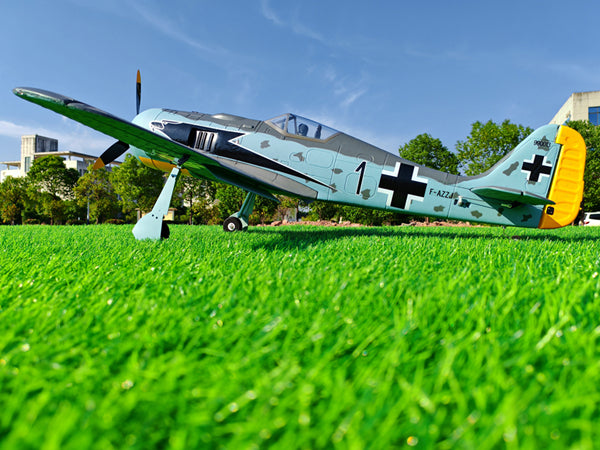 Dynam 1.3m Focke Wulf FW-190 V3 4S RC Warbird w/ Flaps