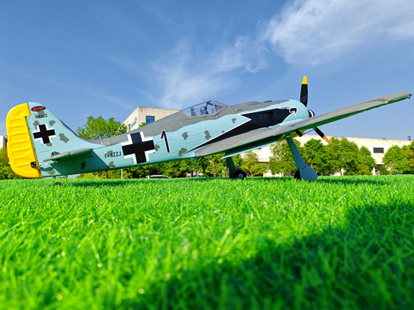 Dynam 1.3m Focke Wulf FW-190 V3 4S RC Warbird w/ Flaps