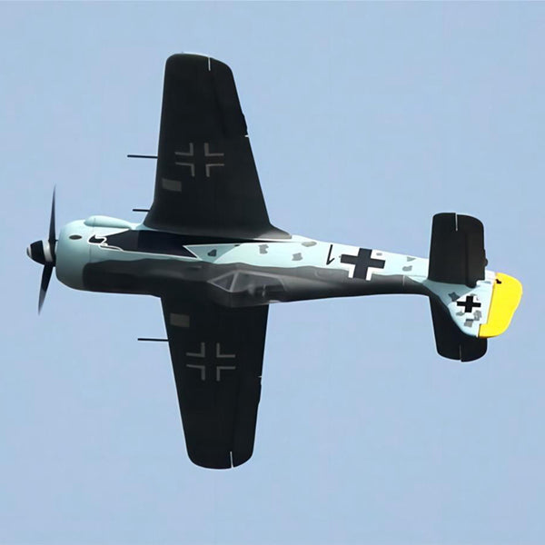 Dynam 1.3m Focke Wulf FW-190 V3 4S RC Warbird w/ Flaps